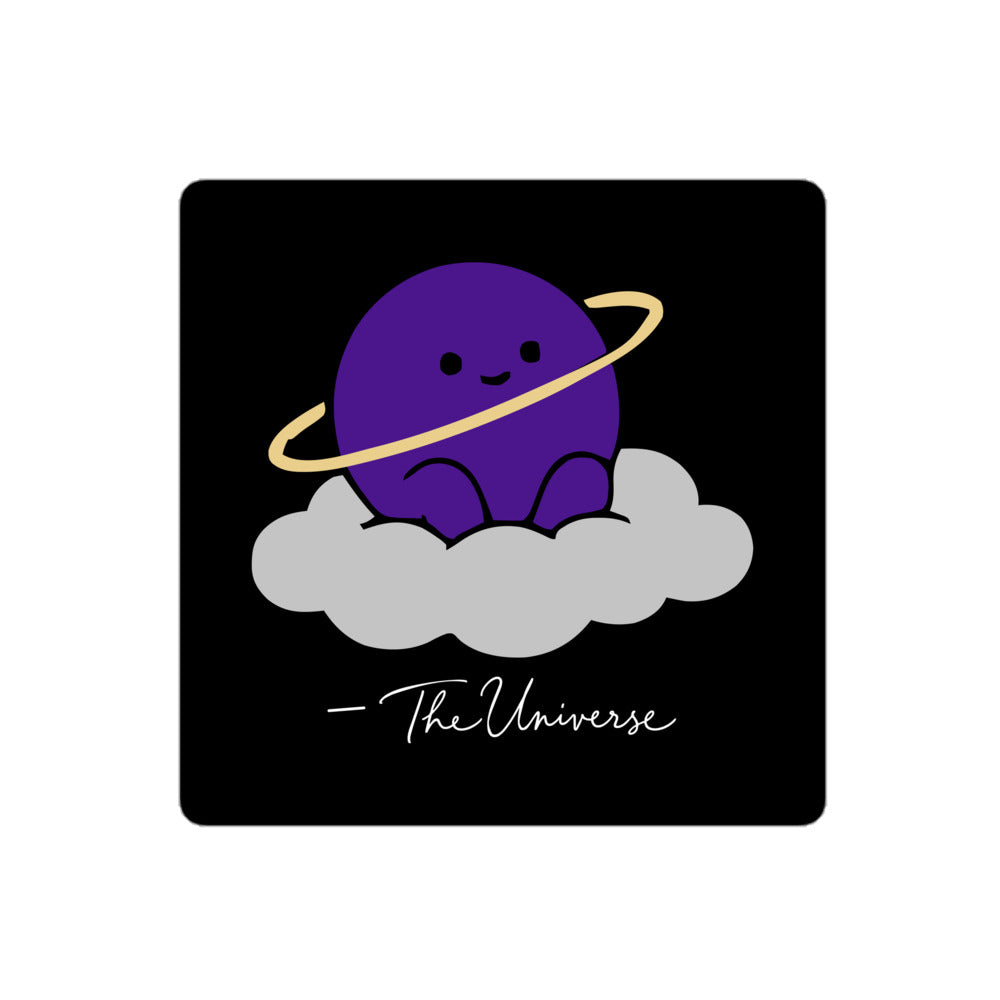 The Universe — Character Sticker — character and signature sticker, view 1